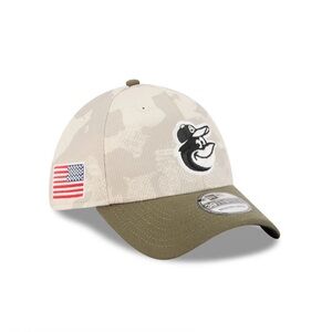 NWT New Era Men's Baltimore Orioles Armed Forces Day 39THIRTY Stretch Fit Hat